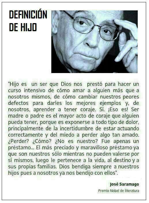 José Saramago, los hijos