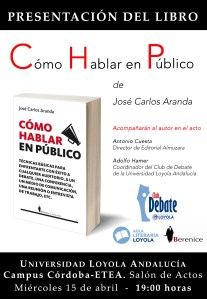 Cartel PresentaciÃ³n Libro lOYOLA