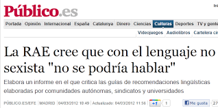 LENGUAJE SEXISTA
